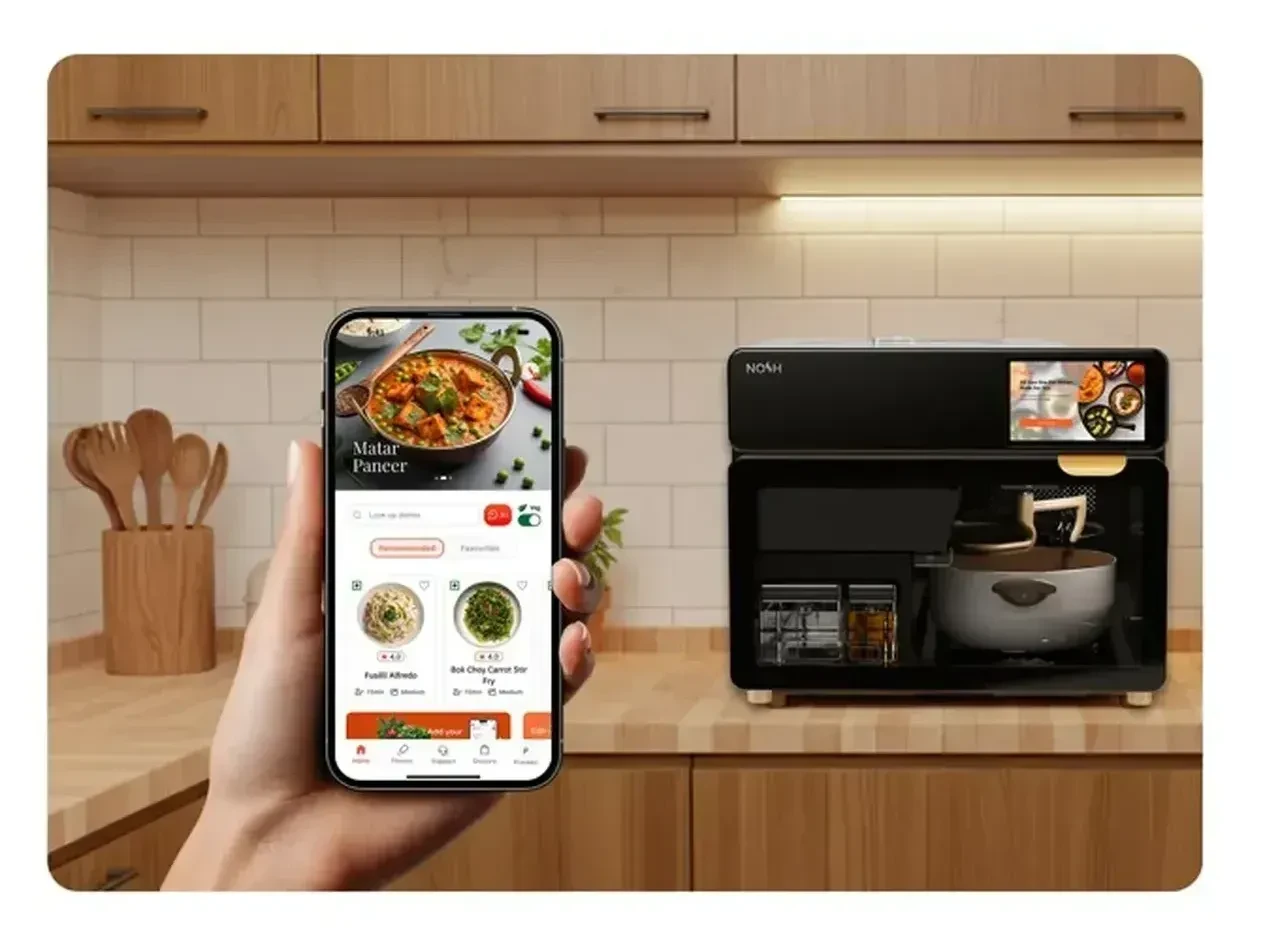 Yemek yapma derdine son veren robot aşçı: Nosh One tüm süreci kendisi yönetiyor