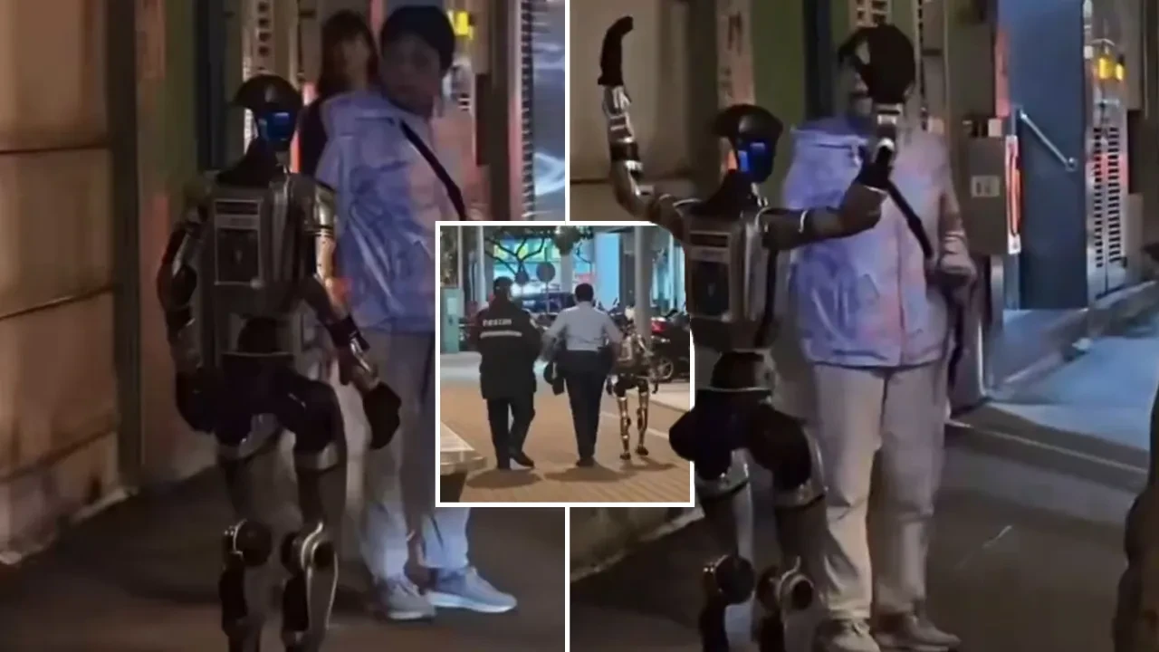 Dünyada bir ilk! Yaşlı kadını korkutan robot gözaltına alındı