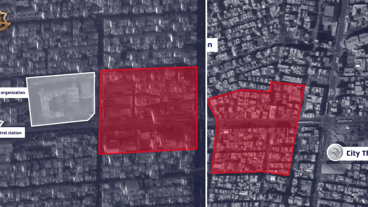 İsrail'den Tahran halkına uyarı: Gösteri bölgesi dahil 3 bölgeden uzak durun