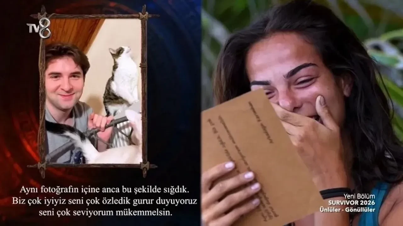 Survivor 2026 Beyza Gemici’ye büyük sürpriz! Arka Sokaklar oyuncusundan mektup