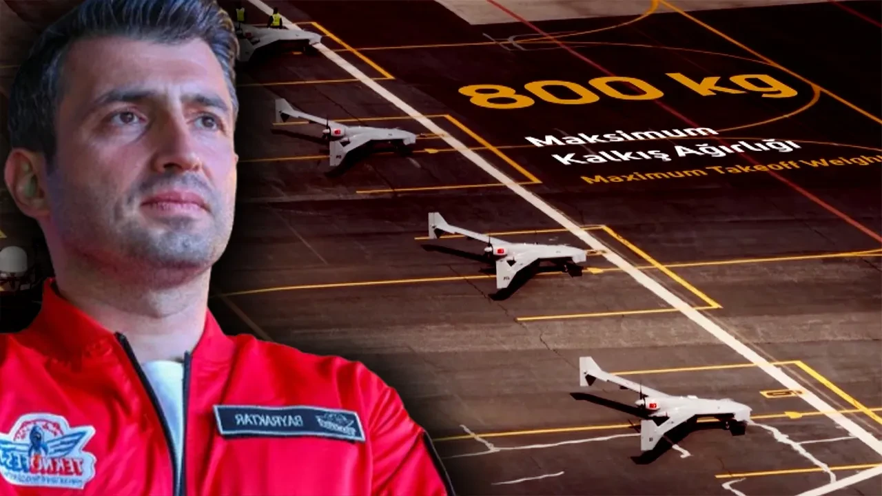 Baykar'ın dev kamikazesi K2 duyuruldu! 2 bin kilometre menzil, 13 saat havada kalış