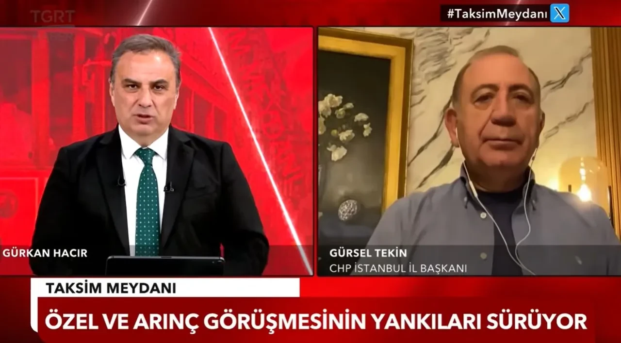 Bülent Arınç'ın Özgür Özel'e verdiği öneriye Gürsel Tekin'den tepki geldi
