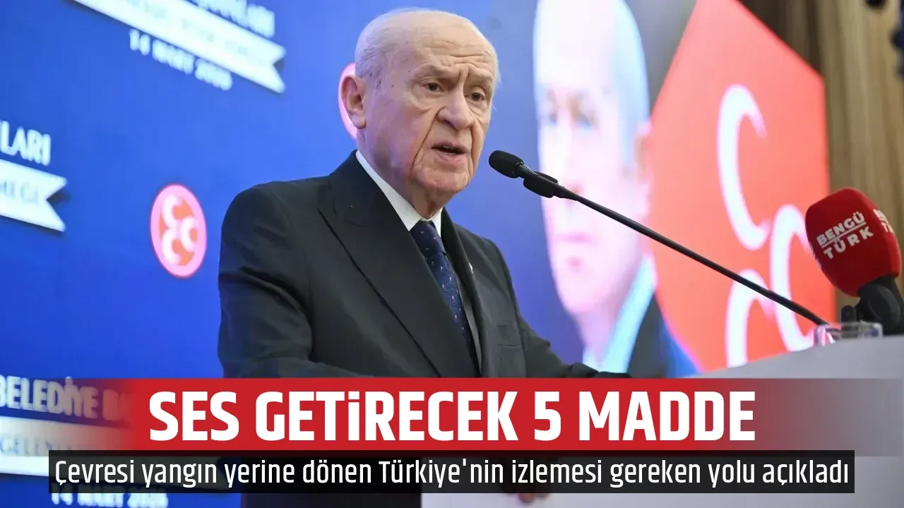 SES GETİRECEK 5 MADDE