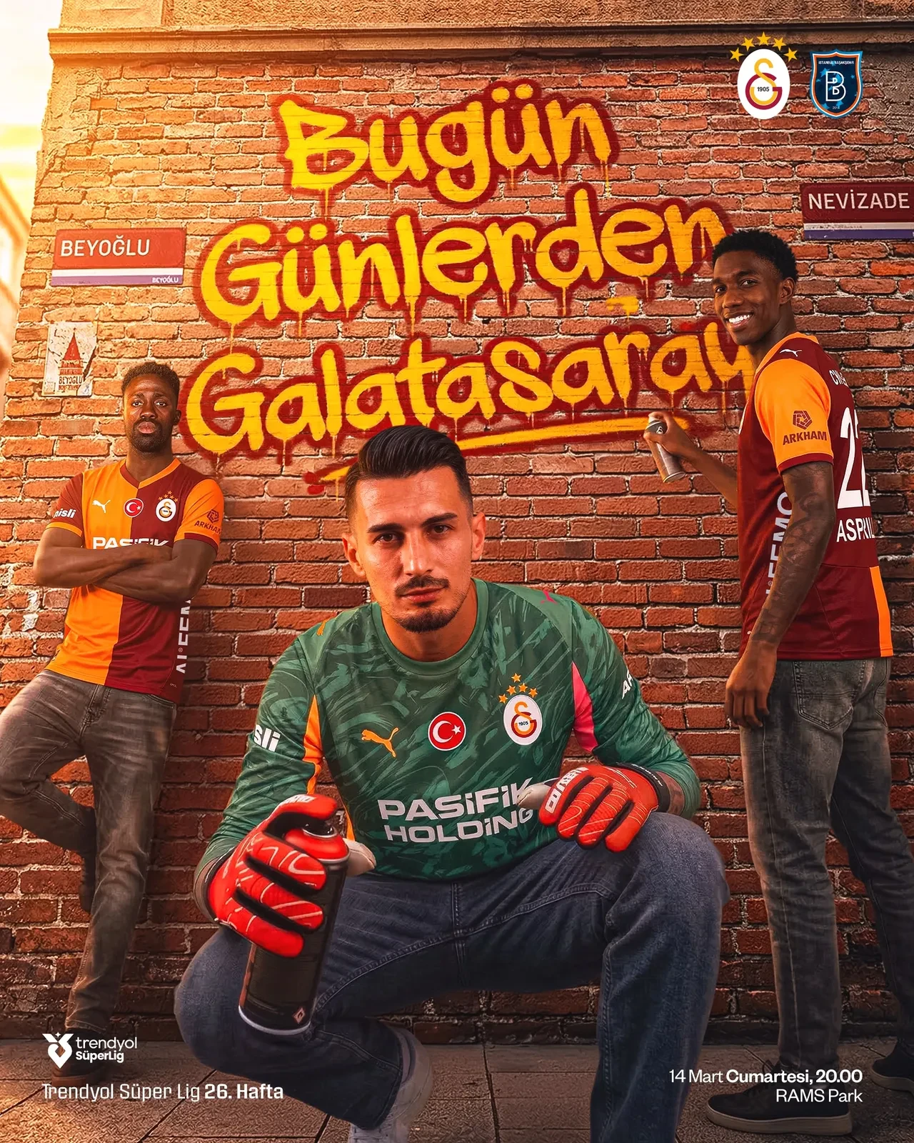 Galatasaray-Başakşehir | SÜPER LİG CANLI MAÇ ANLATIMI