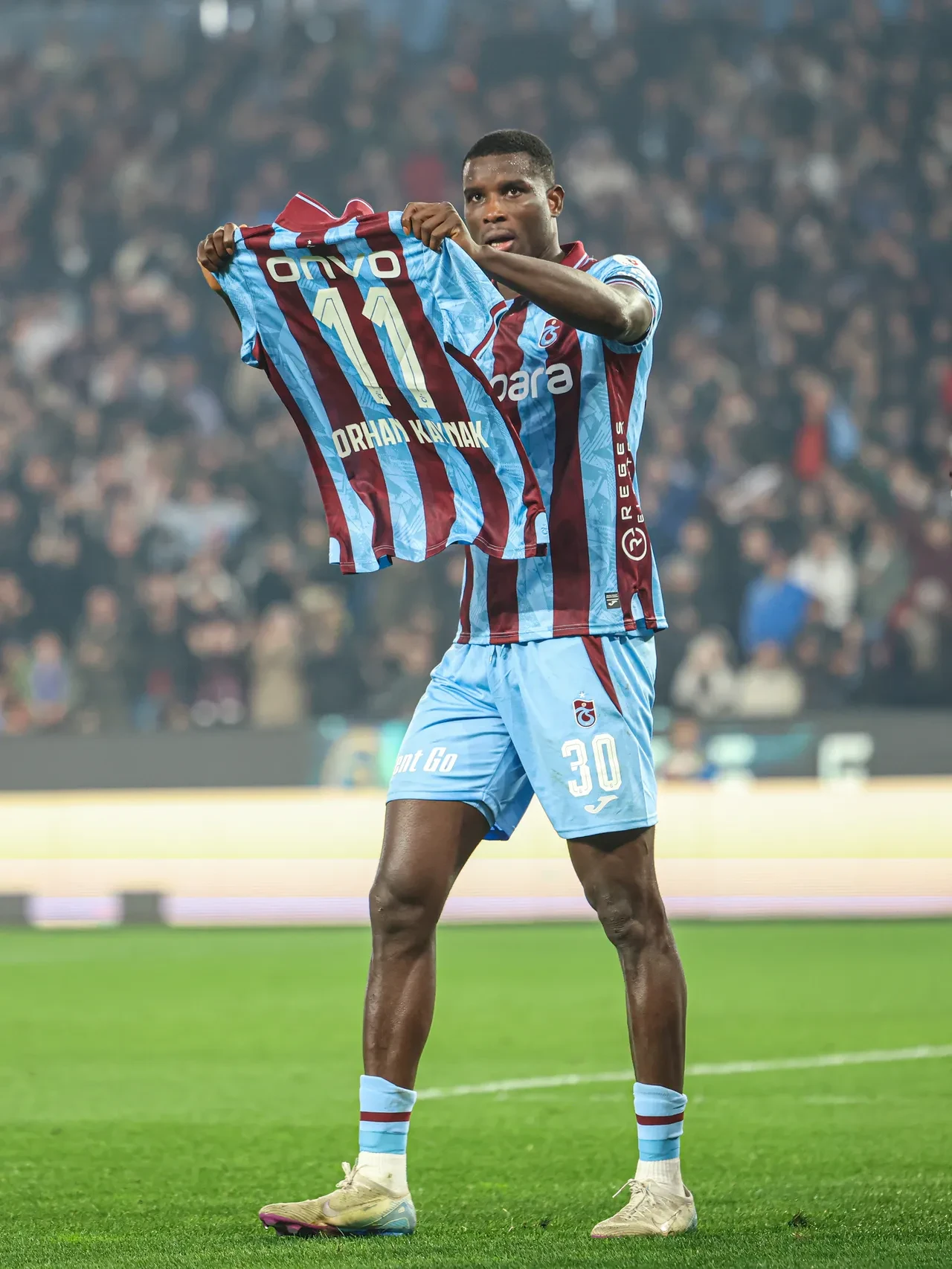 Trabzonspor'un galibiyet röportajlarında Orhan Kaynak sözleri