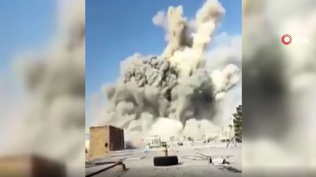 İran’ın İsfahan şehrinde fabrikaya füzeli saldırı! Çok sayıda ölü var