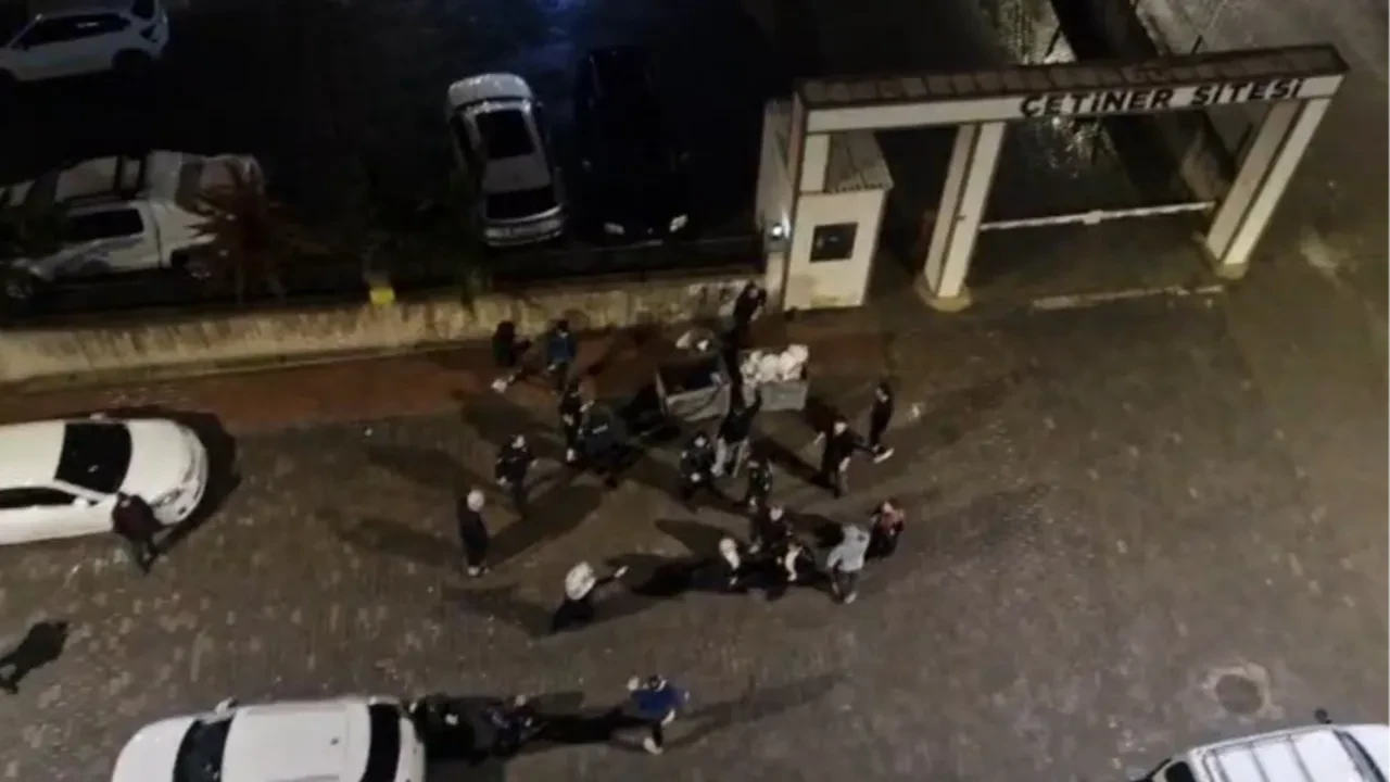 Kazanın ardından taraflar birbirine girdi! O anlar kamerada