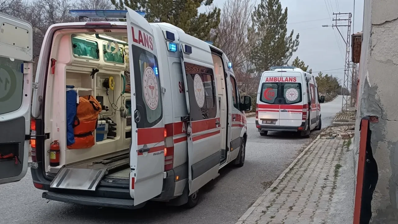 Konya'da evdeki yangın can aldı