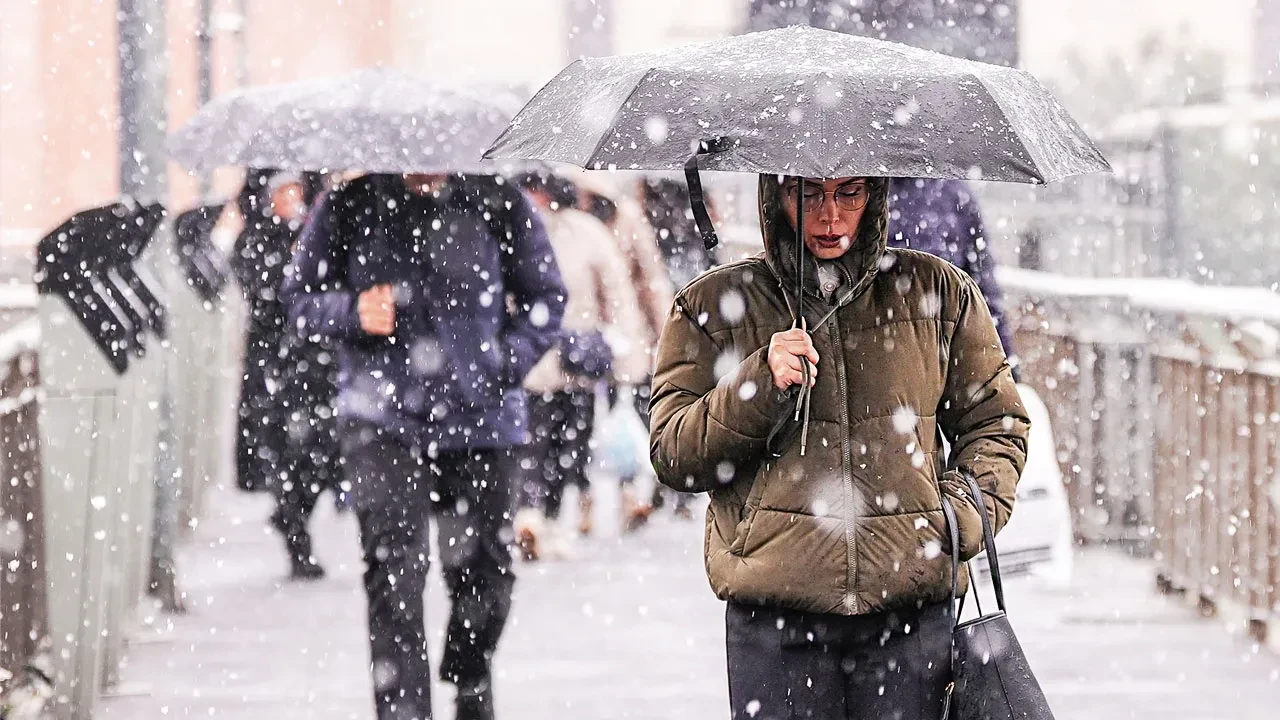 Meteoroloji 19 ili sarı kodla uyardı: Kar ve sağanak geliyor!