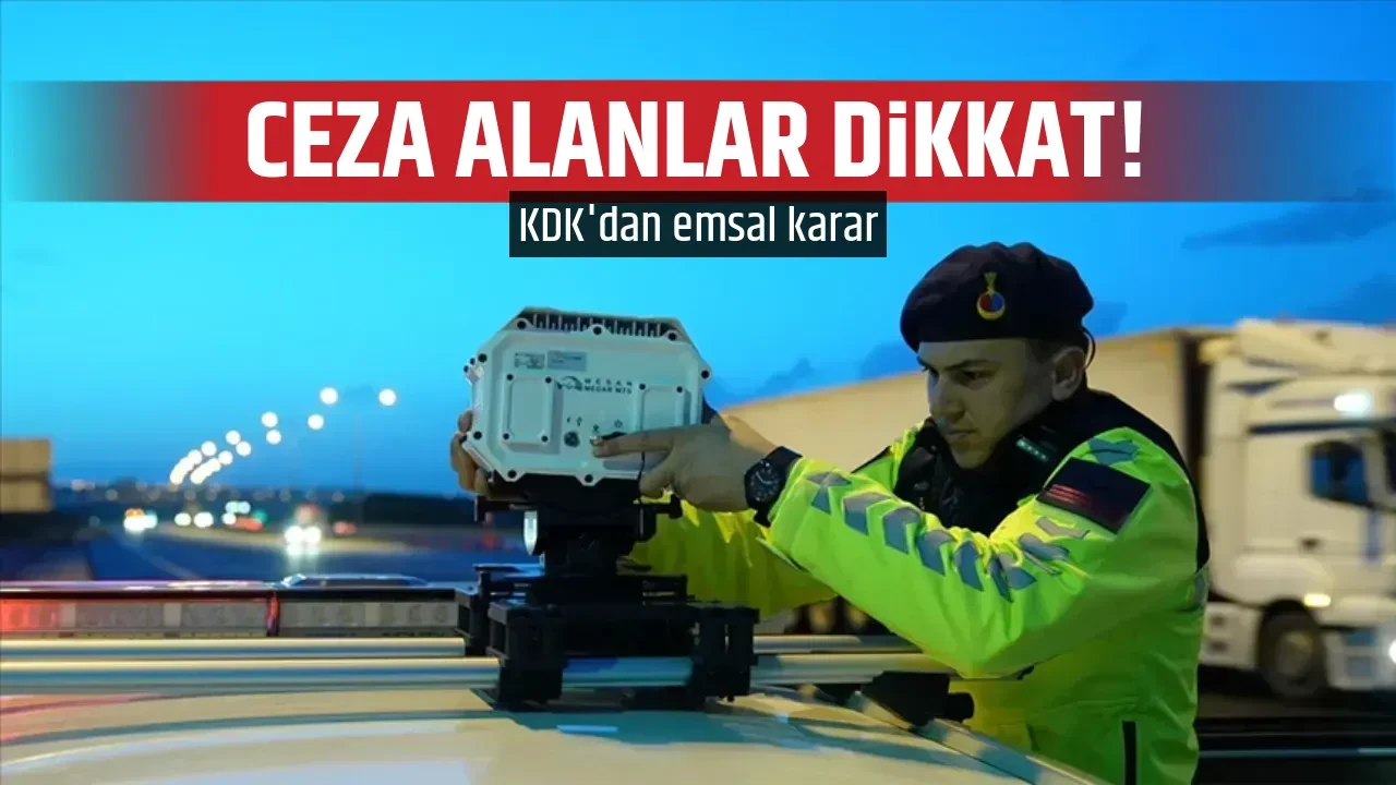 CEZA ALANLAR DİKKAT!