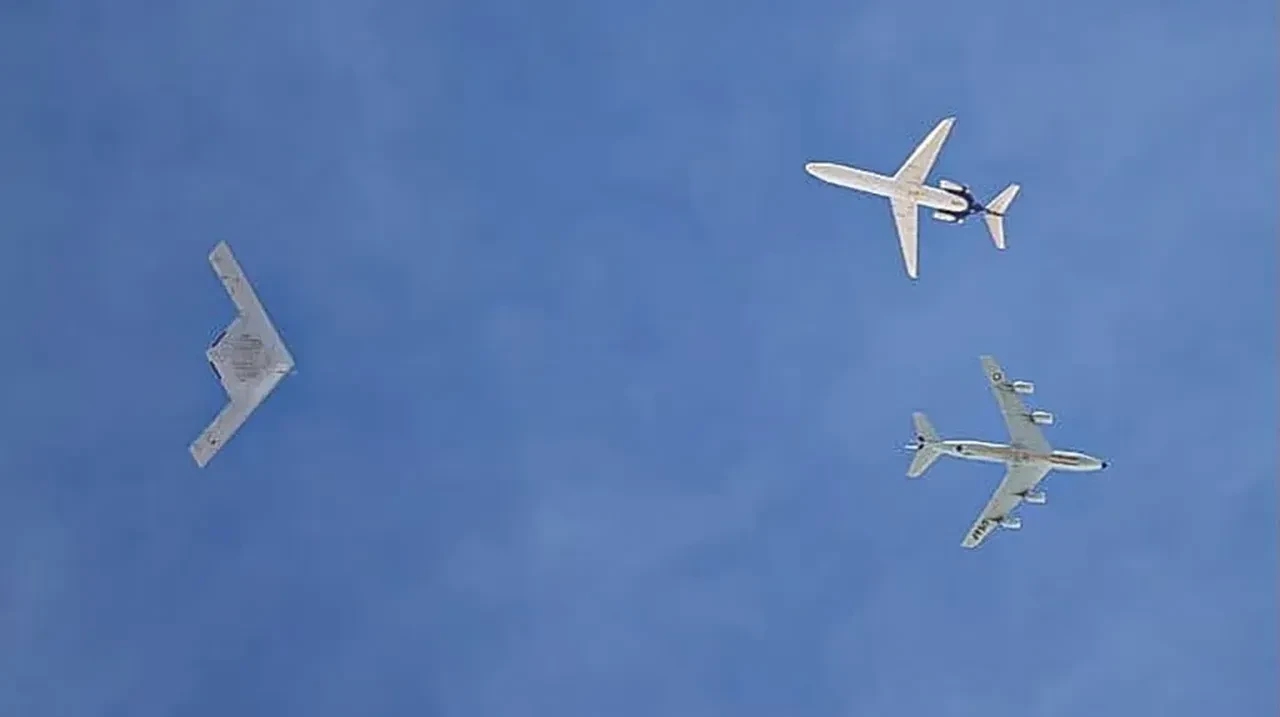 B-21 Raider ilk kez havada yakıt ikmali yaparken görüntülendi