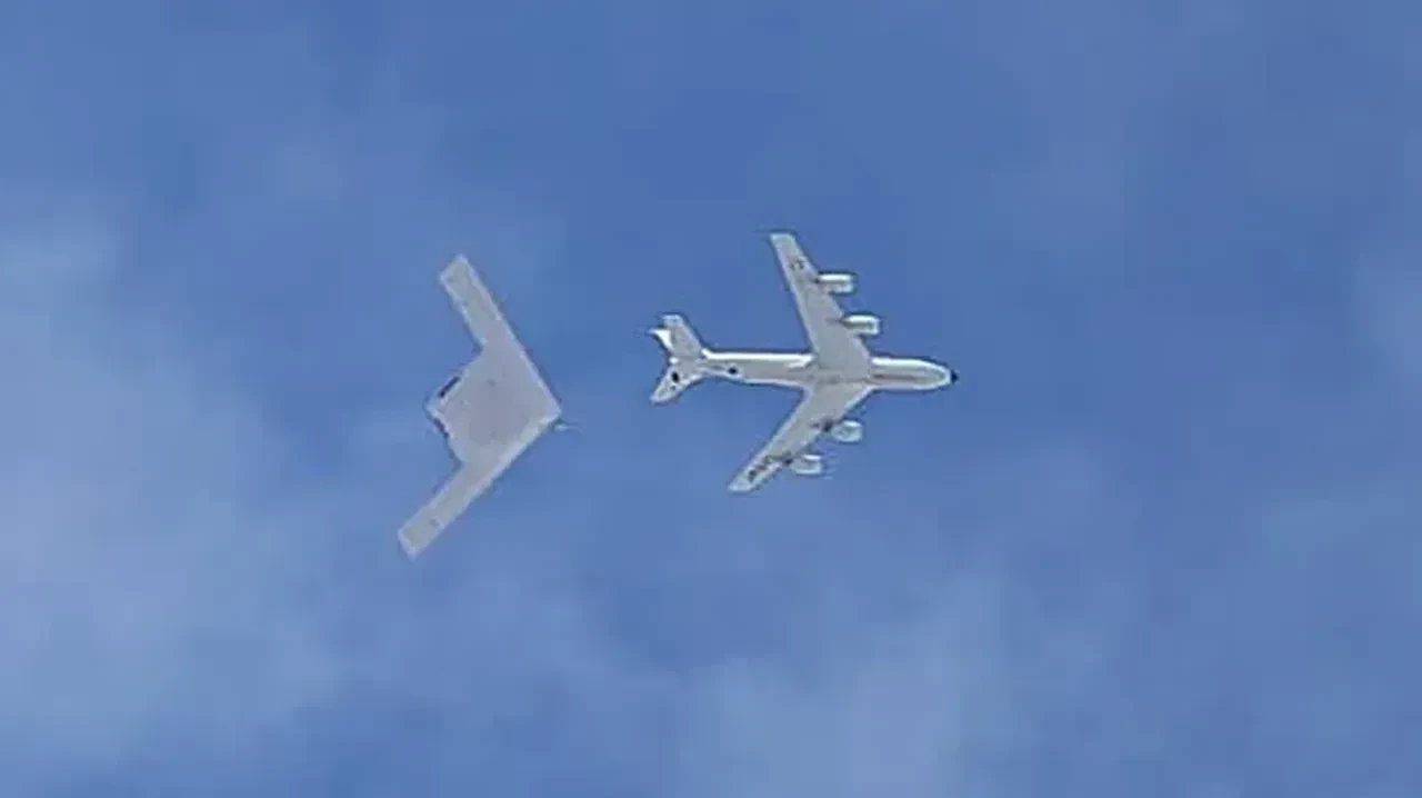 B-21 Raider ilk kez havada yakıt ikmali yaparken görüntülendi