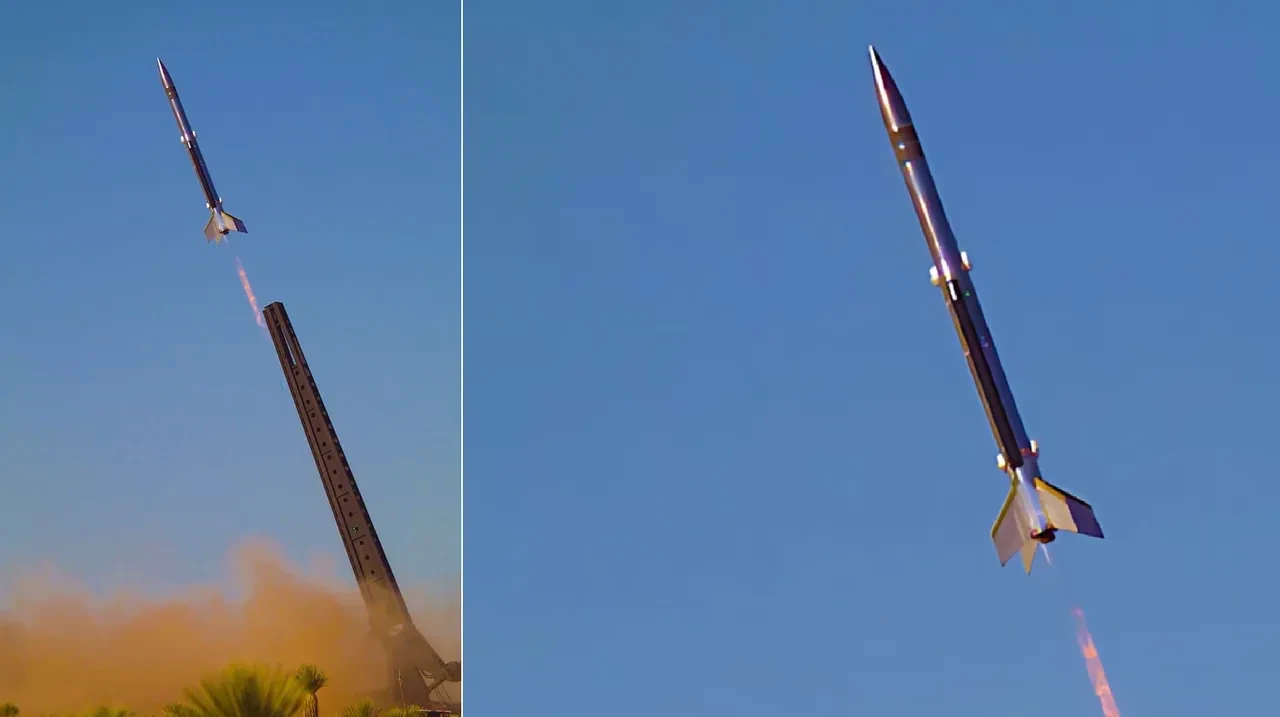 Draper motorlu füze ilk uçuşta süpersonik hıza ulaştı