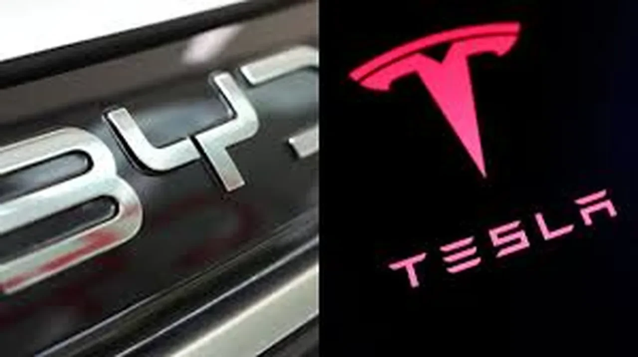 İşler değişmeye başladı: Tesla yükselişte, BYD kan kaybediyor