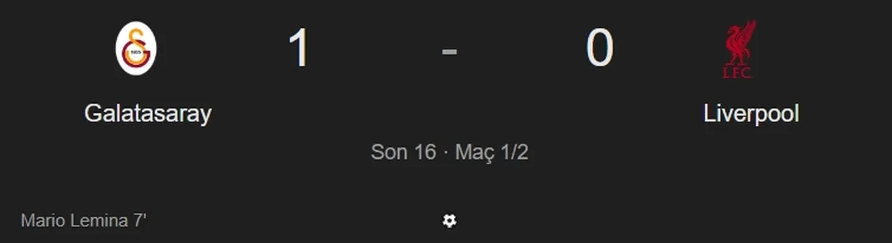 Liverpool Galatasaray maçı ne zaman? Liverpool Galatasaray muhtemel 11 belli oldu