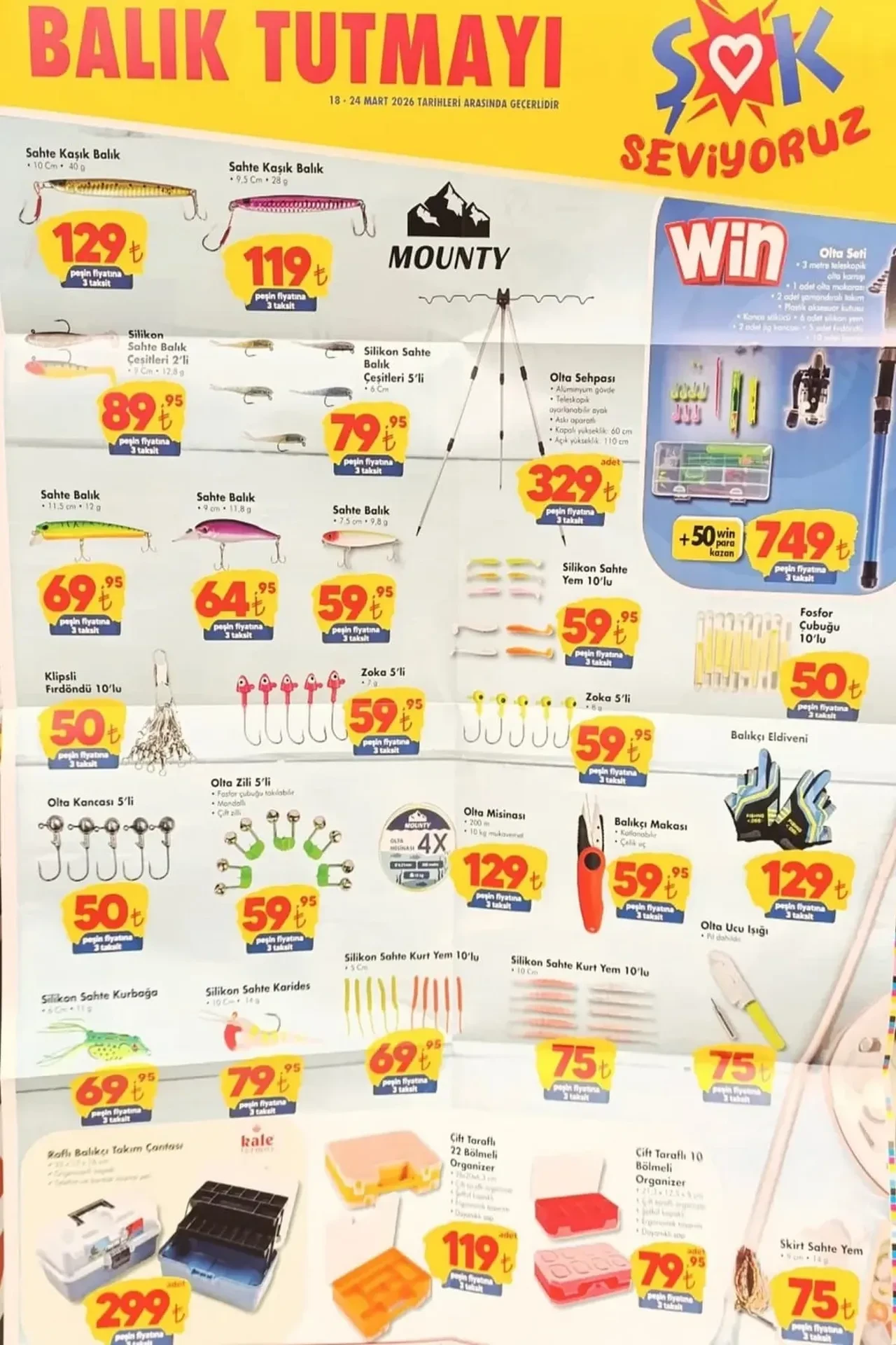 ŞOK 18-24 Mart Aktüel Ürünler Kataloğu 2026! Kamp ve mangal ürünleri, temizlik malzemeleri,  saksı çeşitleri ve balıkçılık ekipmanları geliyor 