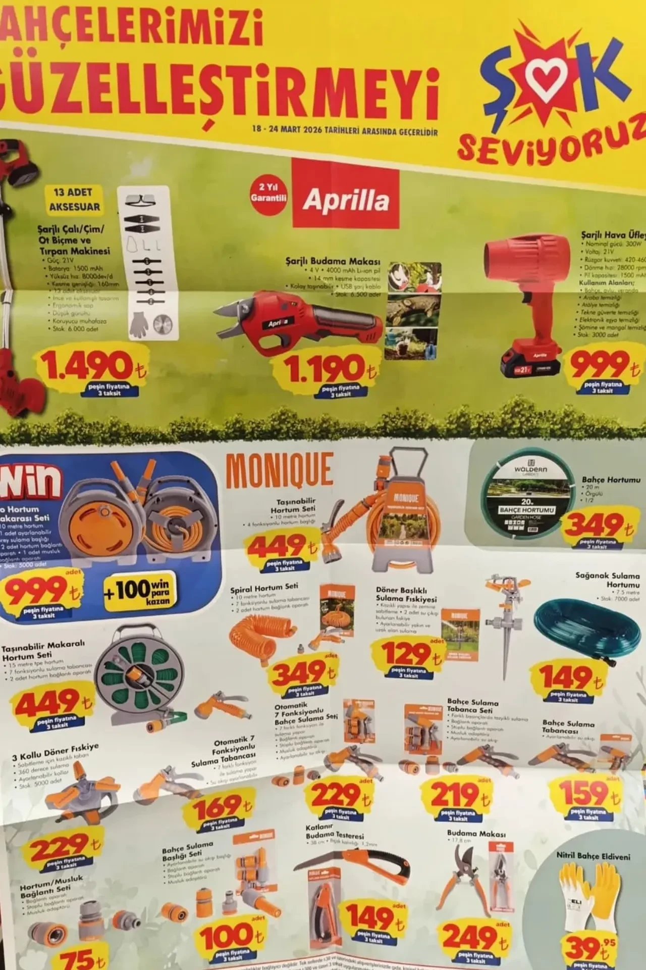 ŞOK 18-24 Mart Aktüel Ürünler Kataloğu 2026! Kamp ve mangal ürünleri, temizlik malzemeleri,  saksı çeşitleri ve balıkçılık ekipmanları geliyor 