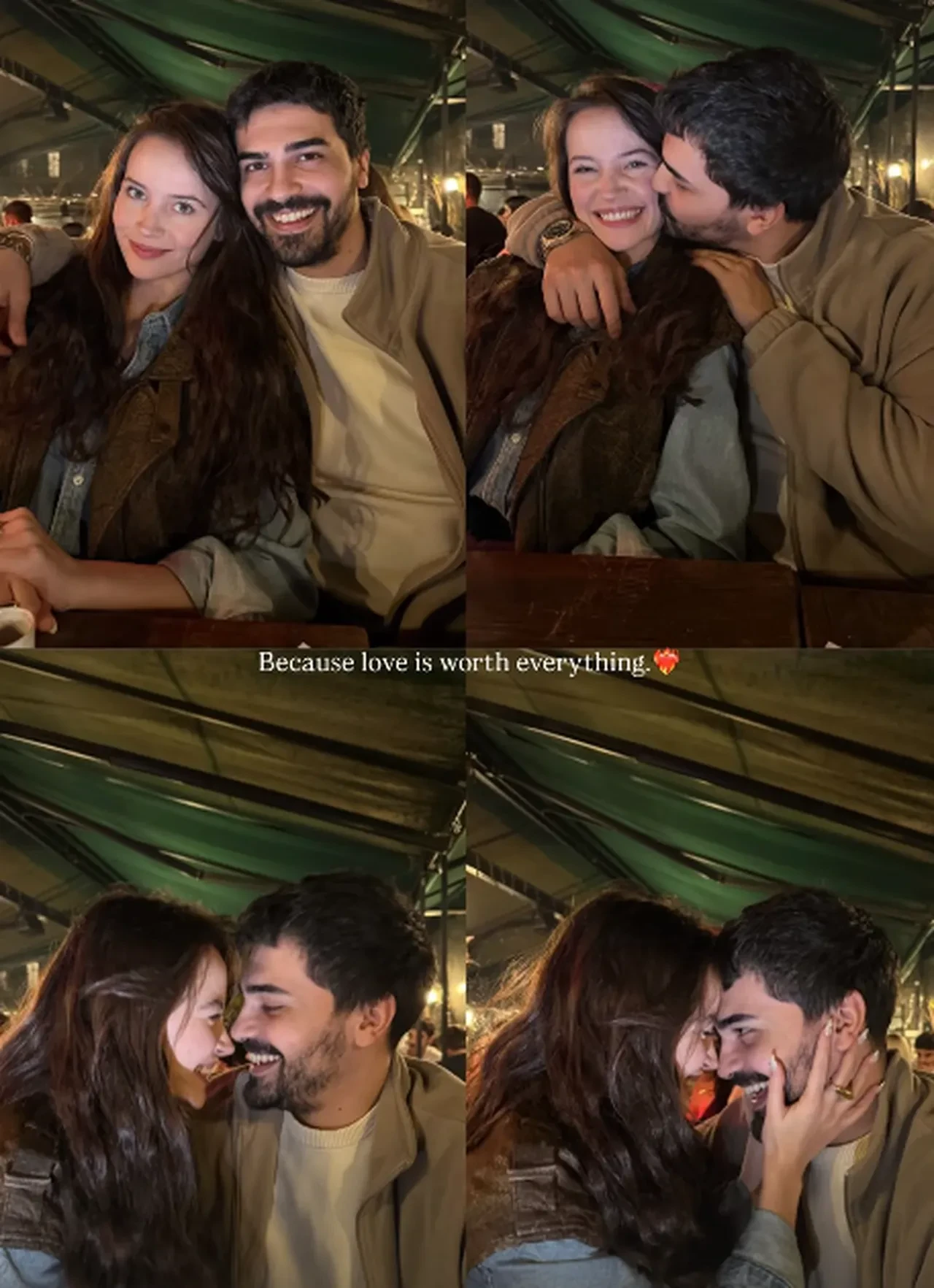 Yağmur Yüksel'den aşk kokan pozlar! Yüksel'in sevgilisi Oktay Ekinci ile mutluluk kareleri sosyal medyayı salladı