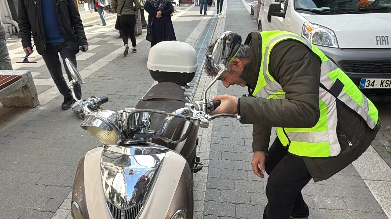 50 bin TL'lik motosikleti ile 146 bin TL'lik ceza yedi! 