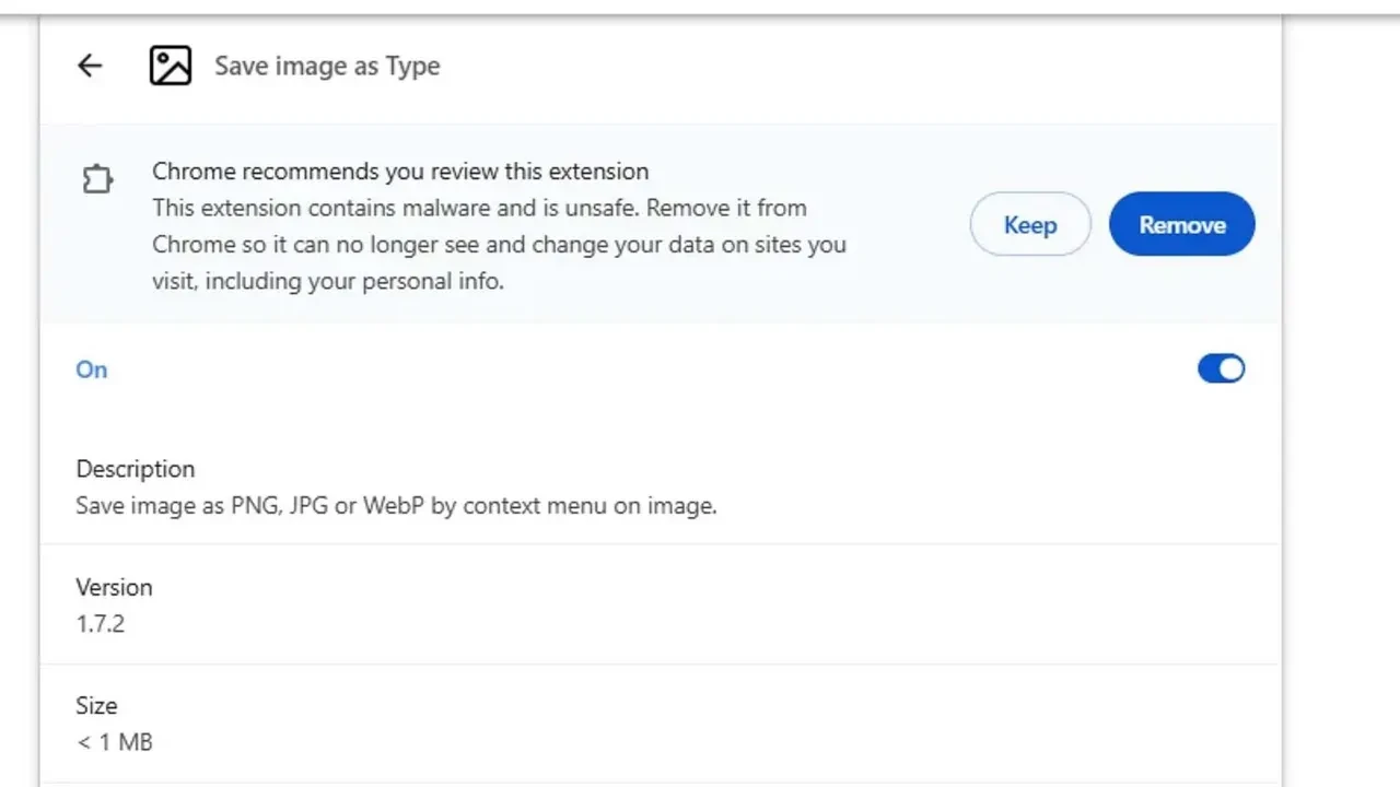 Bu Chrome eklentisini hemen kaldırın: 1 milyondan fazla kullanıcısı vardı