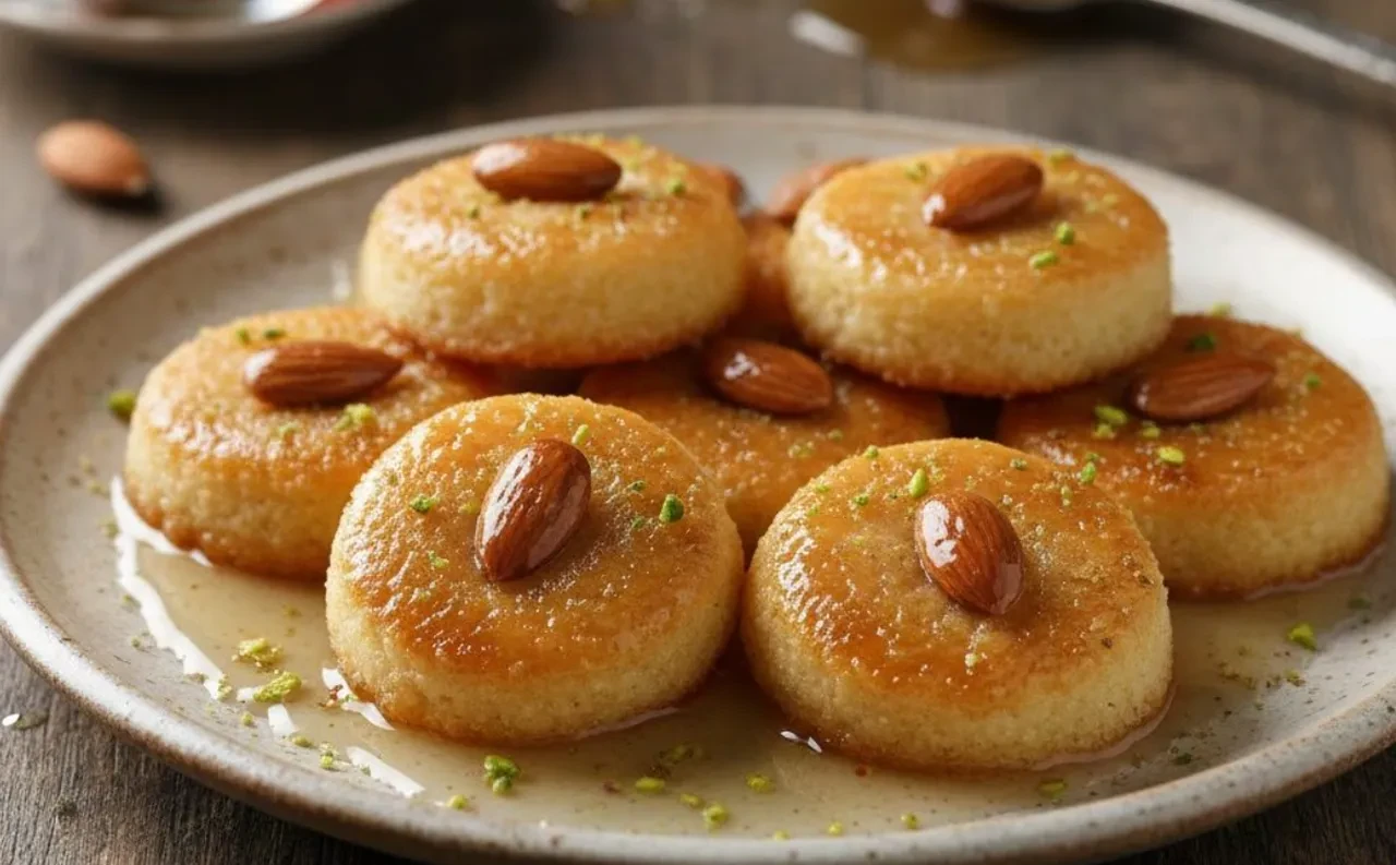 En pratik şerbetli bayram tatlısı: Ağızda kıyır kıyır dağılan şekerpare tarifi!