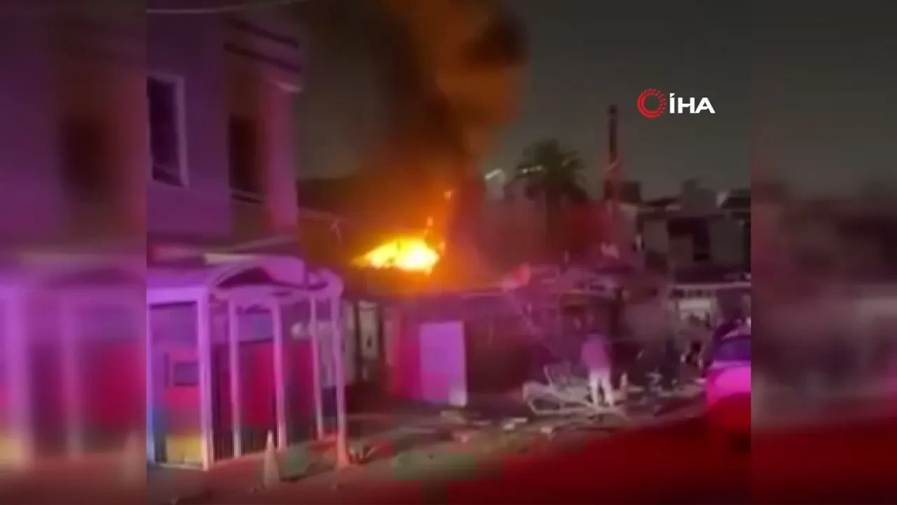 Irak'ta İran destekli grupların bulunduğu binaya roketli saldırı! Ölüler var