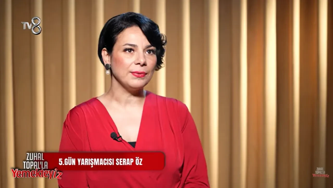 Yemekteyiz Serap Öz kimdir, aslen nereli? Yemekteyiz final günü yarışan Serap Hanım ne iş yapıyor?