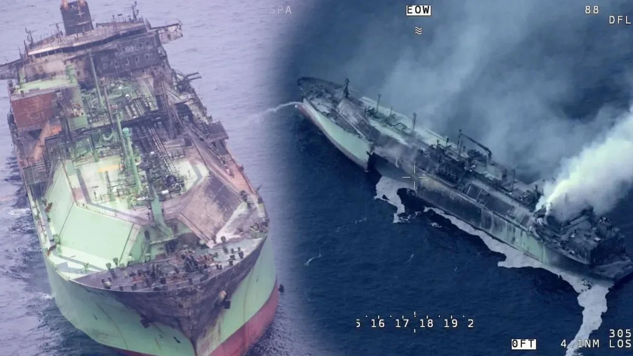 Akdeniz'de sürüklenen 'bomba': LNG taşıyan tanker her an patlayabilir!