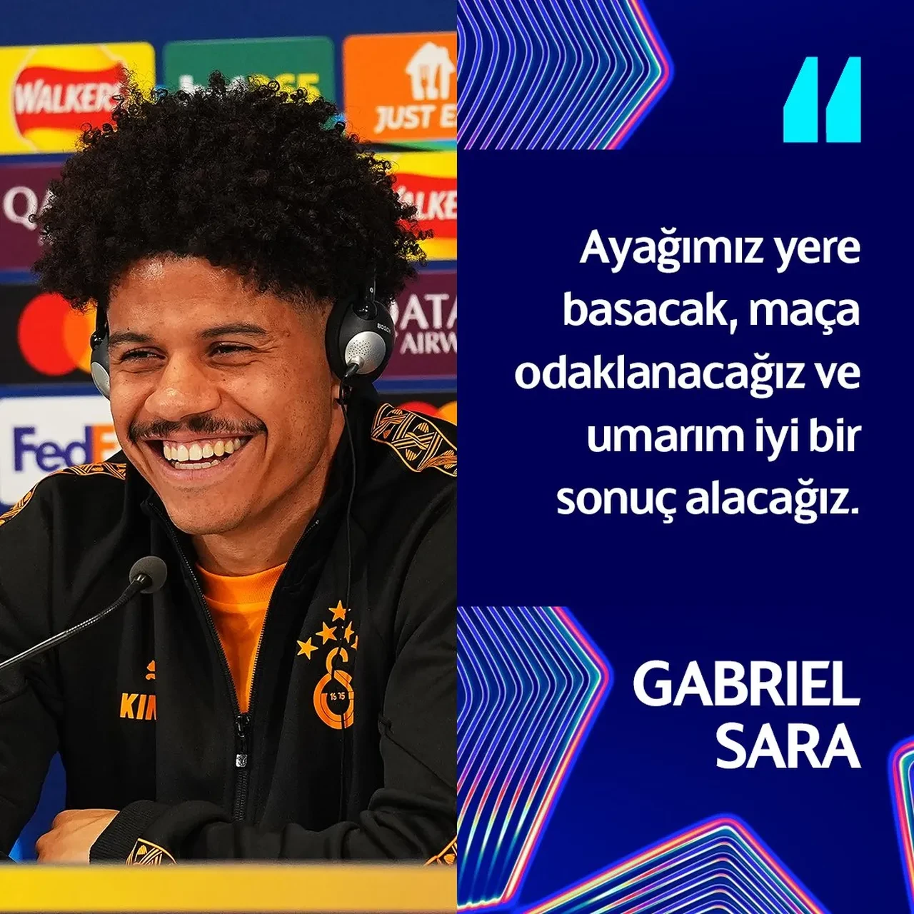 Galatasaray'da Gabriel Sara'dan Okan Buruk itirafı: Liverpool maçı öncesinde o sözü hatırlattı!