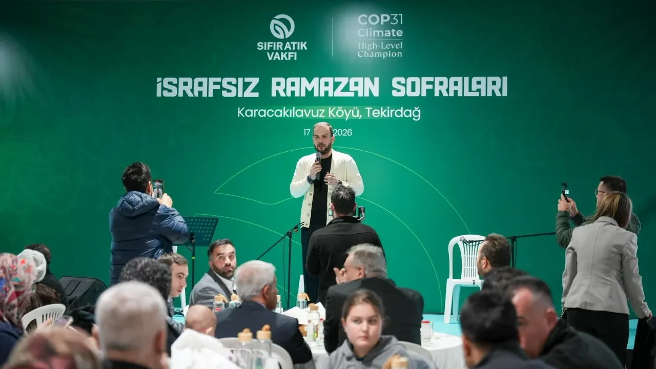 Sıfır Atık Vakfı'nın İsrafsız Ramazan Sofraları Programının Son Durağı Tekirdağ Karacakılavuz Köyü Oldu