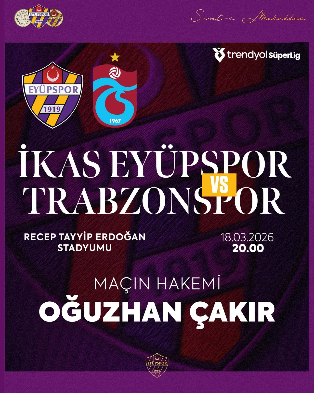 Trabzonspor Eyüpspor deplasmanında | SÜPER LİG CANLI MAÇ ANLATIMI