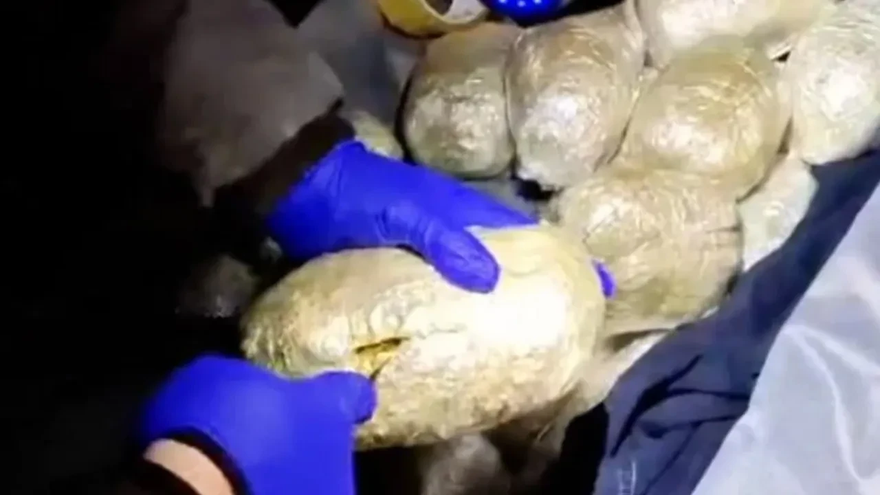 Van'da uyuşturucu operasyonu! 68 kilo 500 gram uyuşturucu bulundu