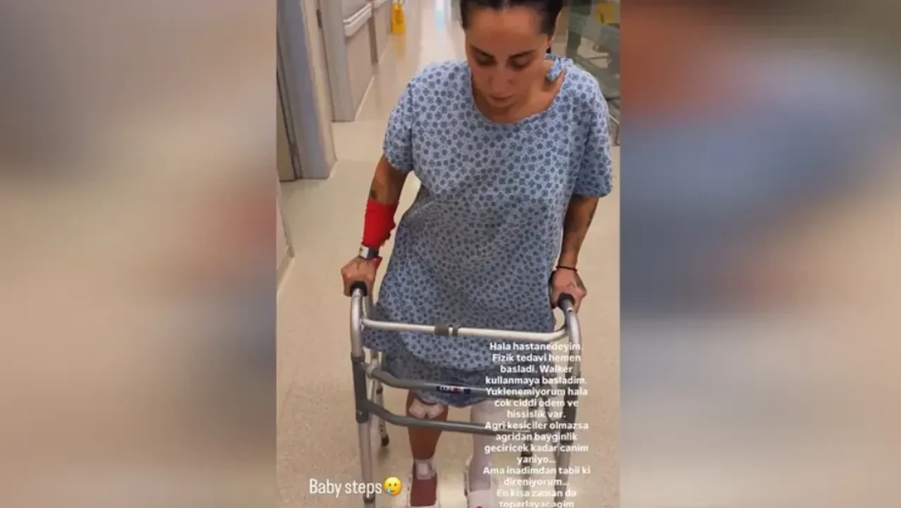 Yasemin Yürük, hastanedeki son halini paylaştı! Acılar içinde kıvranan Yasemin Yürük'ten sitem dolu sözler