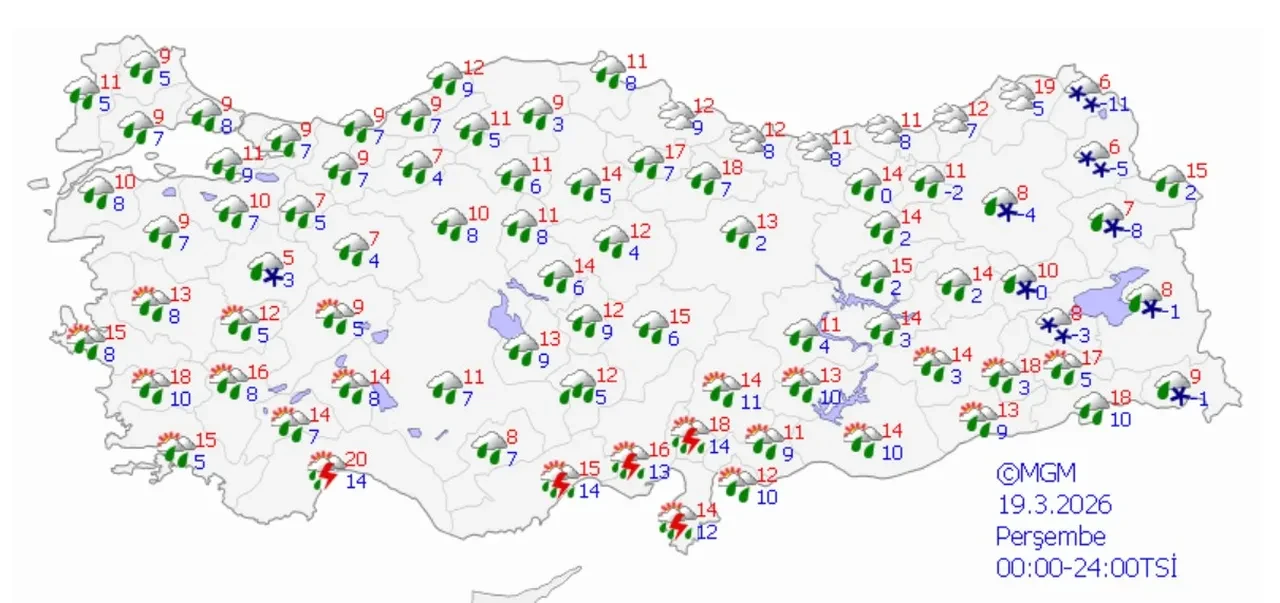 Bayram havası ters köşe yapacak: Sıcaklık düşüyor, yağışlar günlerce sürecek