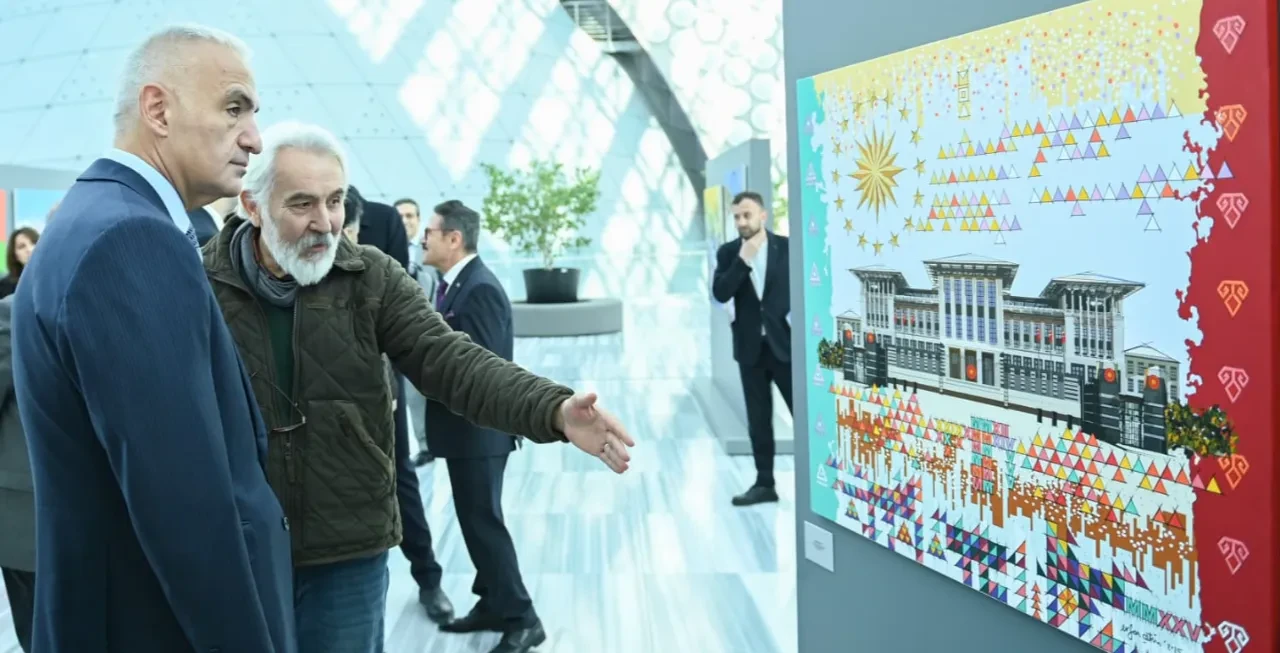 Cumhuriyetin başkenti Ankara’nın hafızası tuvale taşındı