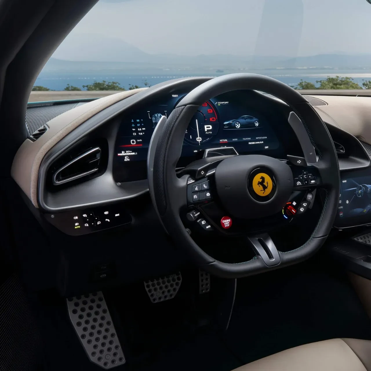 Ferrari CEO'su, otomobillerde dokunmatik tuş kullanılmasının sebebini açıkladı