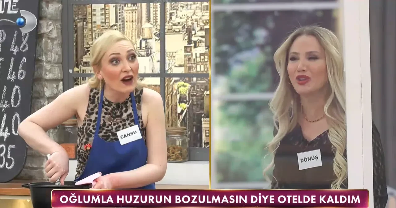 Gelinim Mutfakta Dönüş Hanım hıçkıra hıçkıra ağladı! Gelinlerden oğlu gibi oyuncu tepkisi