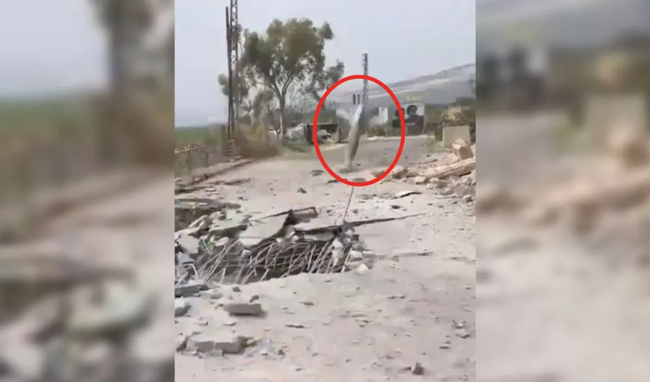 İsrail canlı yayında gazetecileri hedef aldı! Kameraman ve muhabir ölümden kıl payı kurtuldu