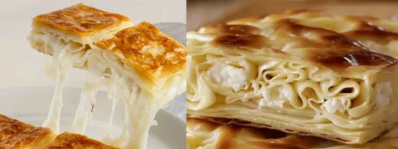 Orijinalini aratmayan en pratik yalancı su böreği tarifi! Yiyen herkesin hazır sandığı hazır yufkadan peynirli börek tarifi