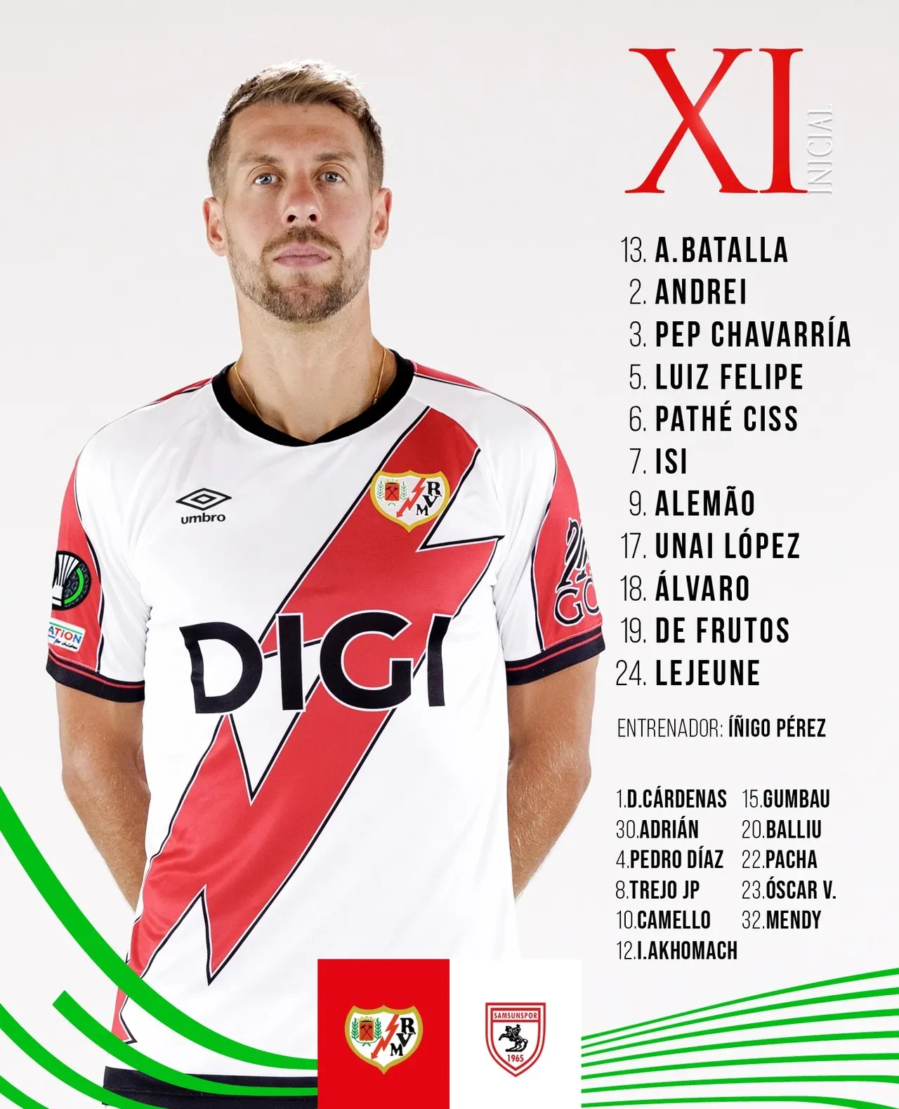 Samsunspor Rayo Vallecano deplasmanında kazandı ama yetmedi: Temsilcimiz Avrupa'ya veda etti!