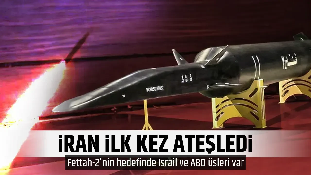 İRAN İLK KEZ ATEŞLEDİ