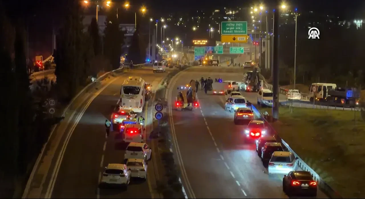 Kudüs'e yönelik saldırılarda 6 kişi yaralandı! İran'dan atılan füze yola düştü