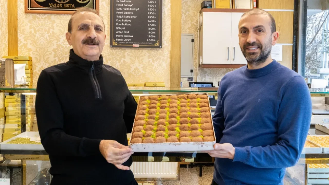 Mahmut Börü: Soğuk baklavaya ilgi her geçen gün artıyor
