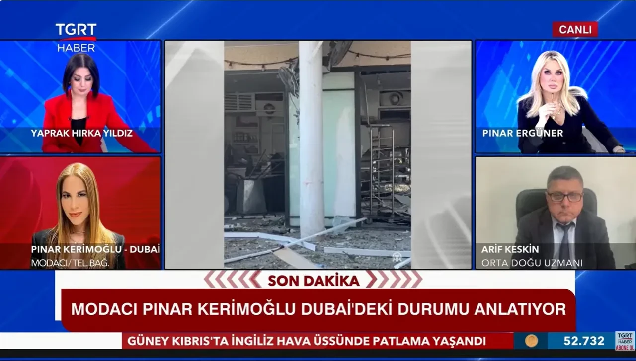 Modacı Pınar Kerimoğlu Dubai'deki son durumu anlattı