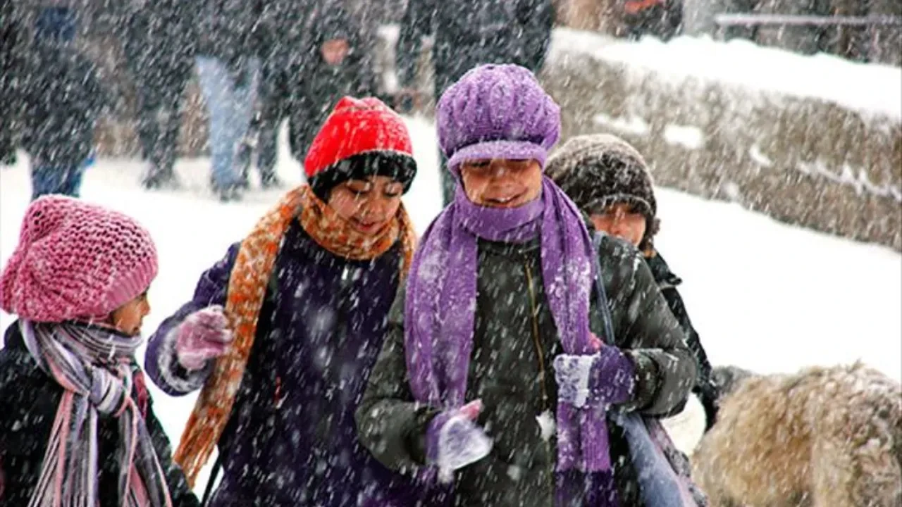 Ordu'da yoğun kar sebebiyle 13 ilçede eğitime ara