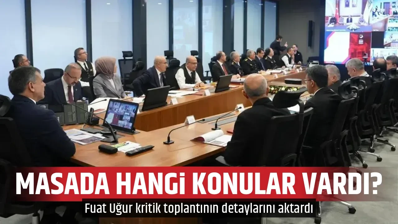 MASADA HANGİ KONULAR VARDI?