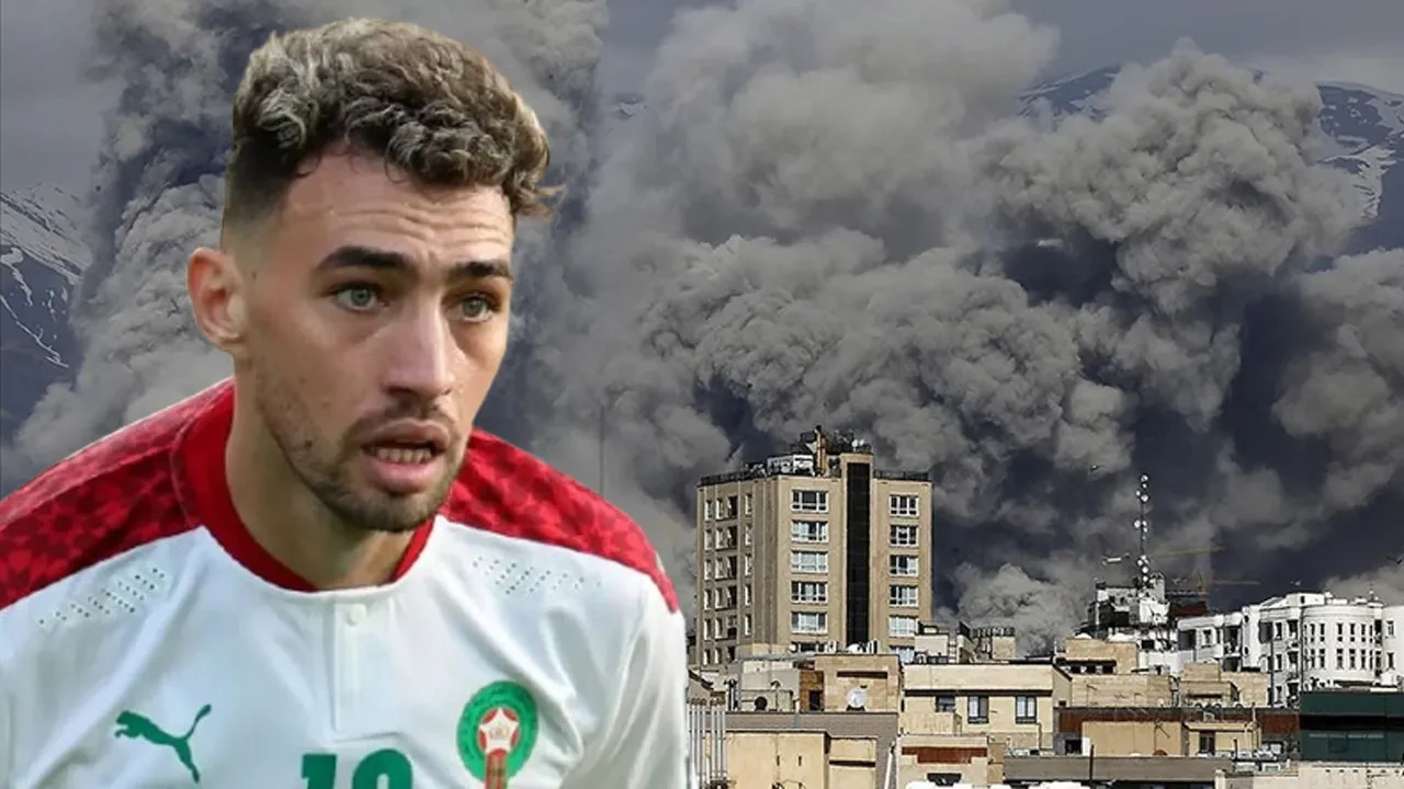 Ünlü faslı futbolcu savaştan kaçıp Türkiye'ye sığındı! Sosyal medya hesabından paylaştı