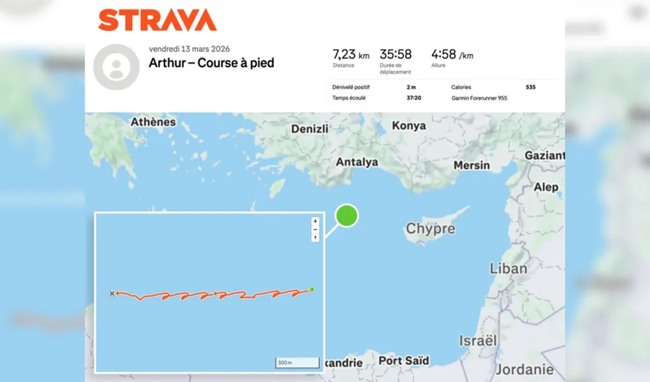 Askerin spor uygulaması Fransa'nın başını belaya soktu! İran'a giden uçak gemisinin yeri tespit edildi