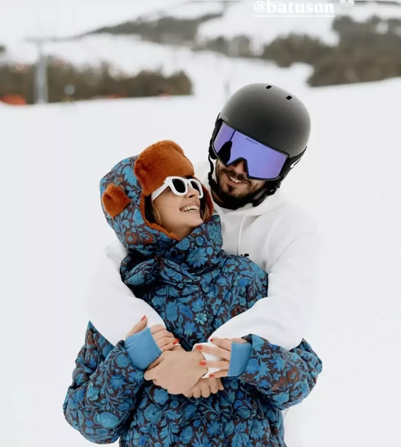 Buse Terim'den romantik kareler! Batu Son ile paylaşımına beğeni yağdı
