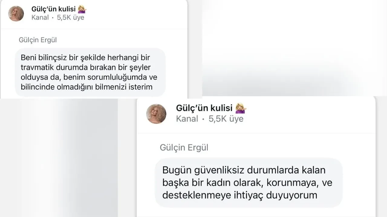 Gülçin Ergül’den korkutan paylaşım! “Kendimi güvende hissetmiyorum”